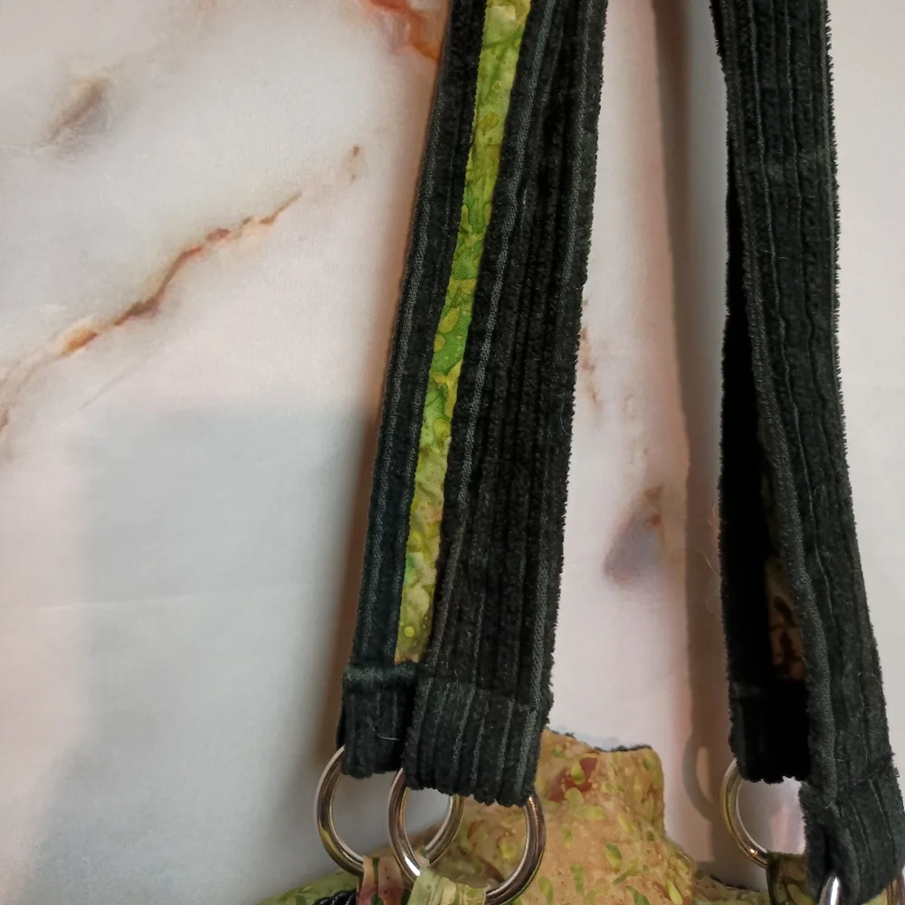 Small Boho Leafy Handbag - Picture 4 of 6